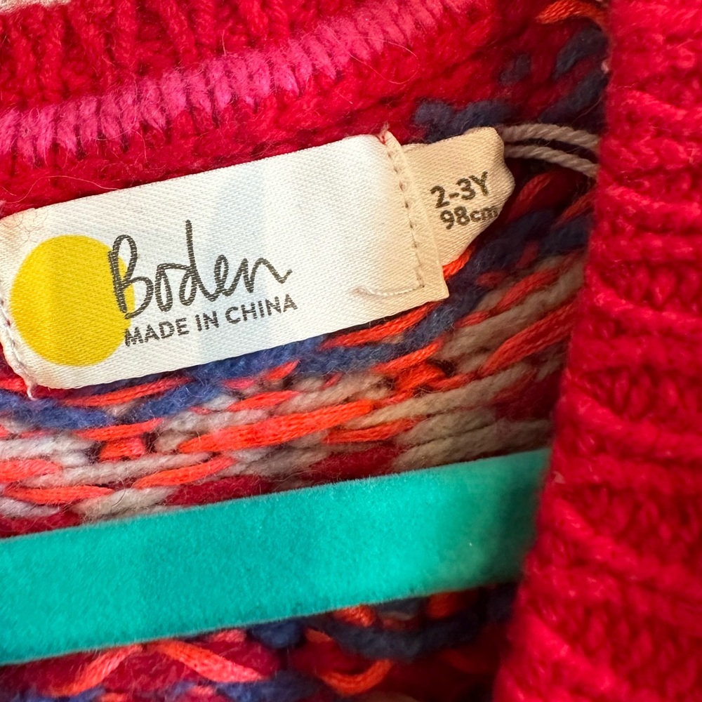 Boden toddler sweater